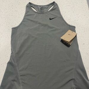 Nike Pro Charcoal Athletic Tank